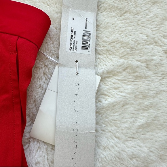 NWT!!! Stella McCartney women silk pants size 40 IT or 6 US Retail 975$ - Picture 7 of 12